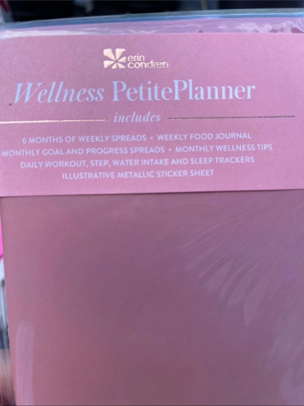 New set of erin condren colorblends petite planner journals - no longer avail